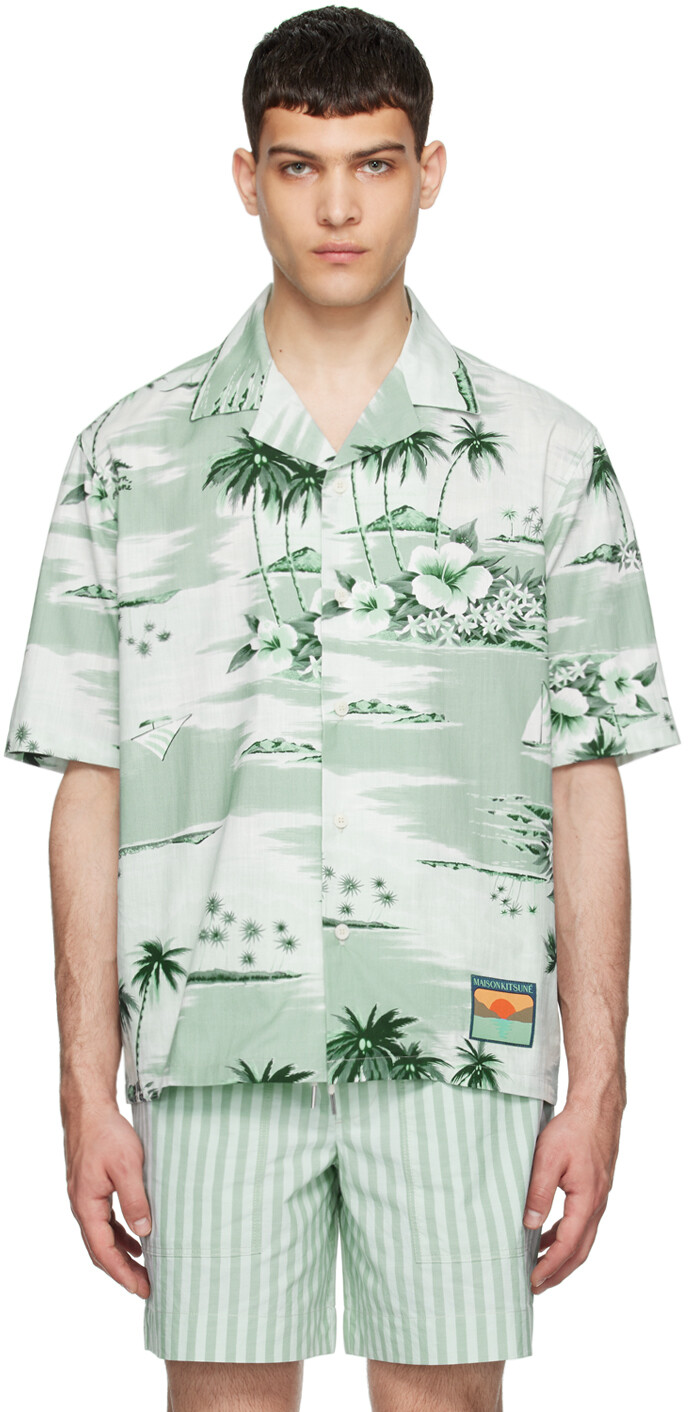 Рубашка Green Resort Maison Kitsune
Рубашка Green Resort Maison Kitsune