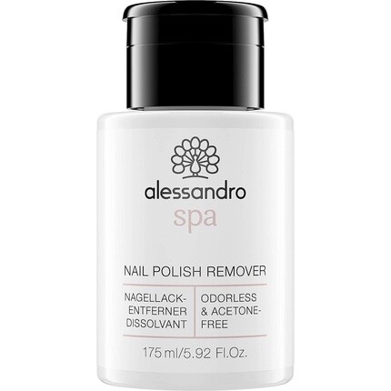 Alessandro Spa Дозатор для жидкости для снятия лака с ногтей, без запаха и ацетона, легко удаляется, 175 мл
Alessandro Spa Дозатор для жидкости для снятия лака с ногтей, без запаха и ацетона, легко удаляется, 175 мл