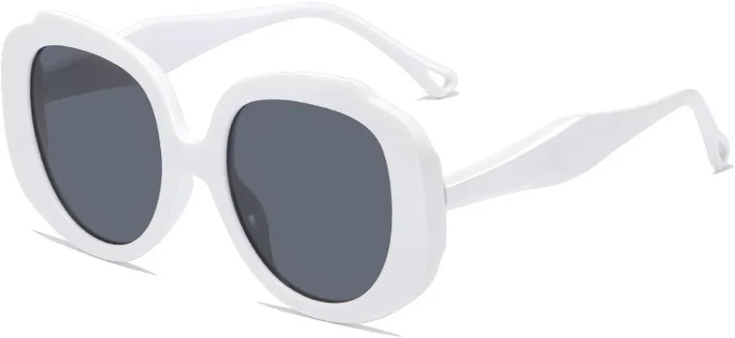 Ретро уникальные овальные солнцезащитные очки, модные, с прозрачными градиентными линзами, защита от УФ-излучения UV400, для мужчин и женщин, в стиле панк TKKTLLT, White-black
Ретро уникальные овальные солнцезащитные очки, модные, с прозрачными градиентными линзами, защита от УФ-излучения UV400, для мужчин и женщин, в стиле панк TKKTLLT, White-black