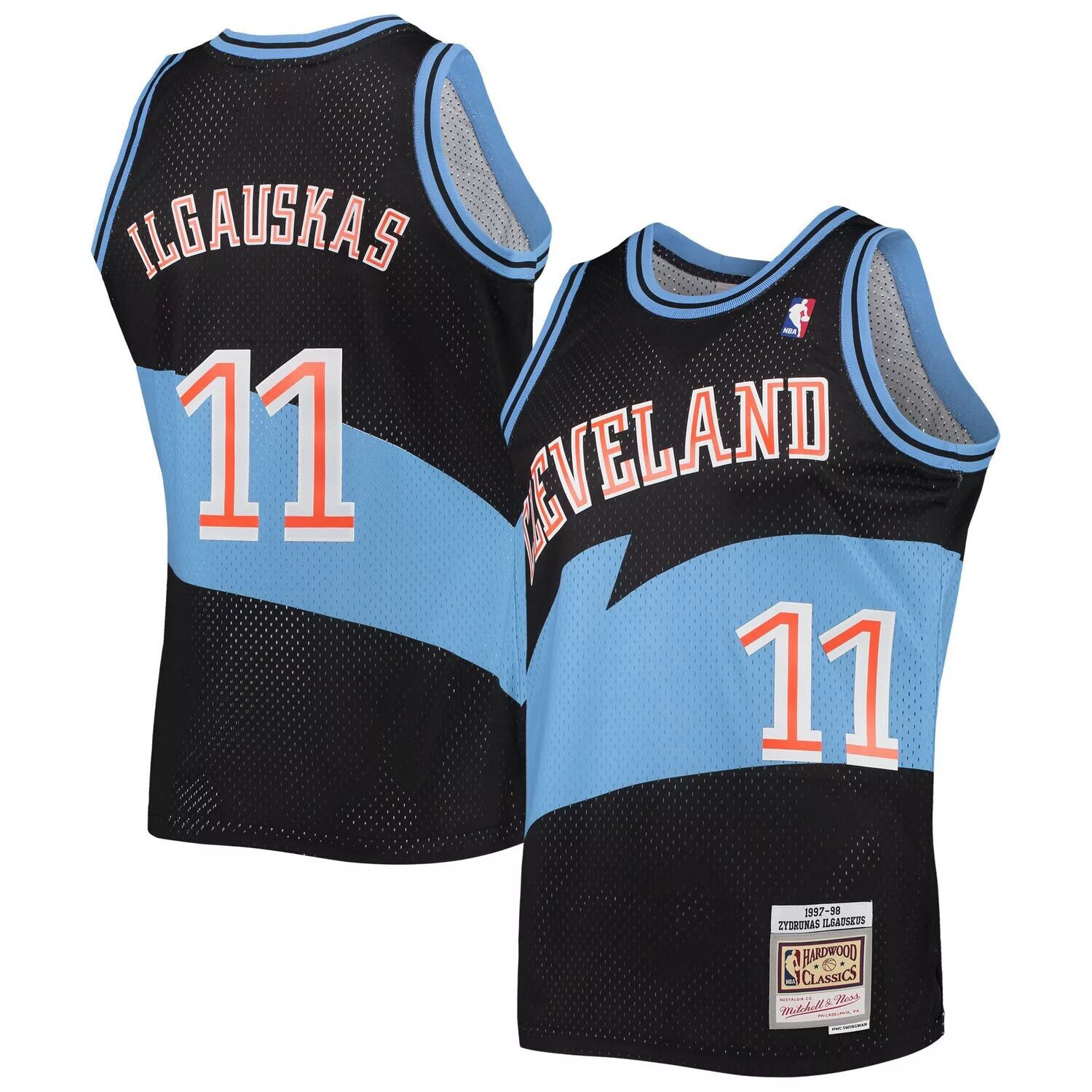 Мужская черная майка Mitchell & Ness Zydrunas Ilgauskas Cleveland Cavaliers 1997-98 Hardwood Classics Swingman
Мужская черная майка Mitchell & Ness Zydrunas Ilgauskas Cleveland Cavaliers 1997-98 Hardwood Classics Swingman
