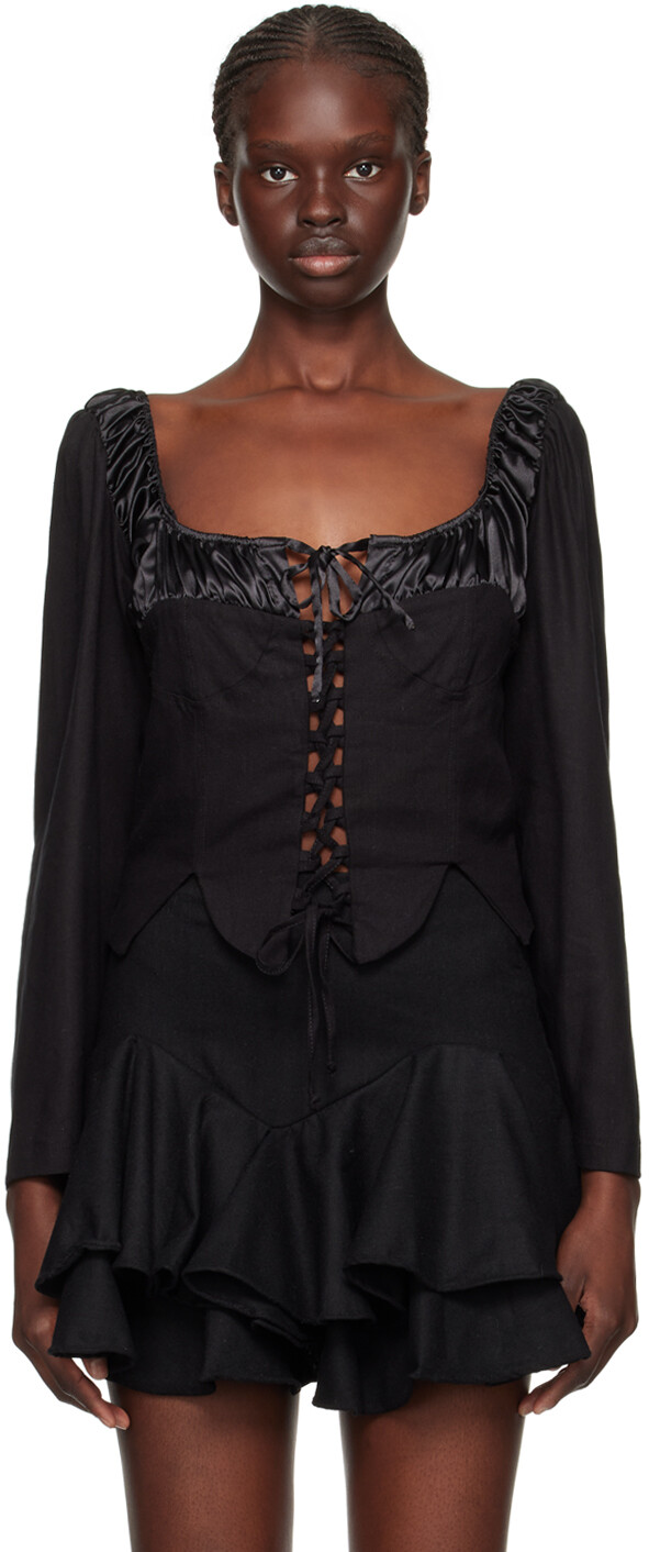 Черная блузка Salvia Tach
Черная блузка Salvia Tach