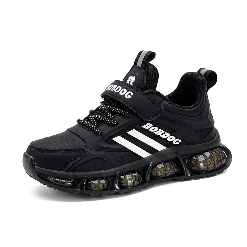 Нескользящая амортизирующая, дышащая, легкая и сбалансированная амортизация. Низкие детские кроссовки для повседневной носки. BOBDOG, черный
Нескользящая амортизирующая, дышащая, легкая и сбалансированная амортизация. Низкие детские кроссовки для повседневной носки. BOBDOG, черный