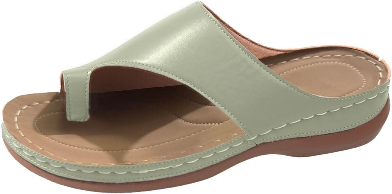 Женские босоножки на танкетке, удобные ортопедические босоножки, нарядные летние повседневные шлепанцы для ходьбы с поддержкой свода стопы, удобные сандалии на пляж, тапочки для отпуска Generic, зеленый
Женские босоножки на танкетке, удобные ортопедические босоножки, нарядные летние повседневные шлепанцы для ходьбы с поддержкой свода стопы, удобные сандалии на пляж, тапочки для отпуска Generic, зеленый