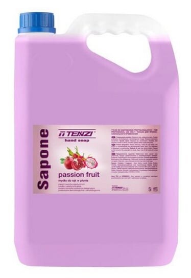 Жидкое мыло для рук Tenzi Sapone Маракуйя 5л
Жидкое мыло для рук Tenzi Sapone Маракуйя 5л