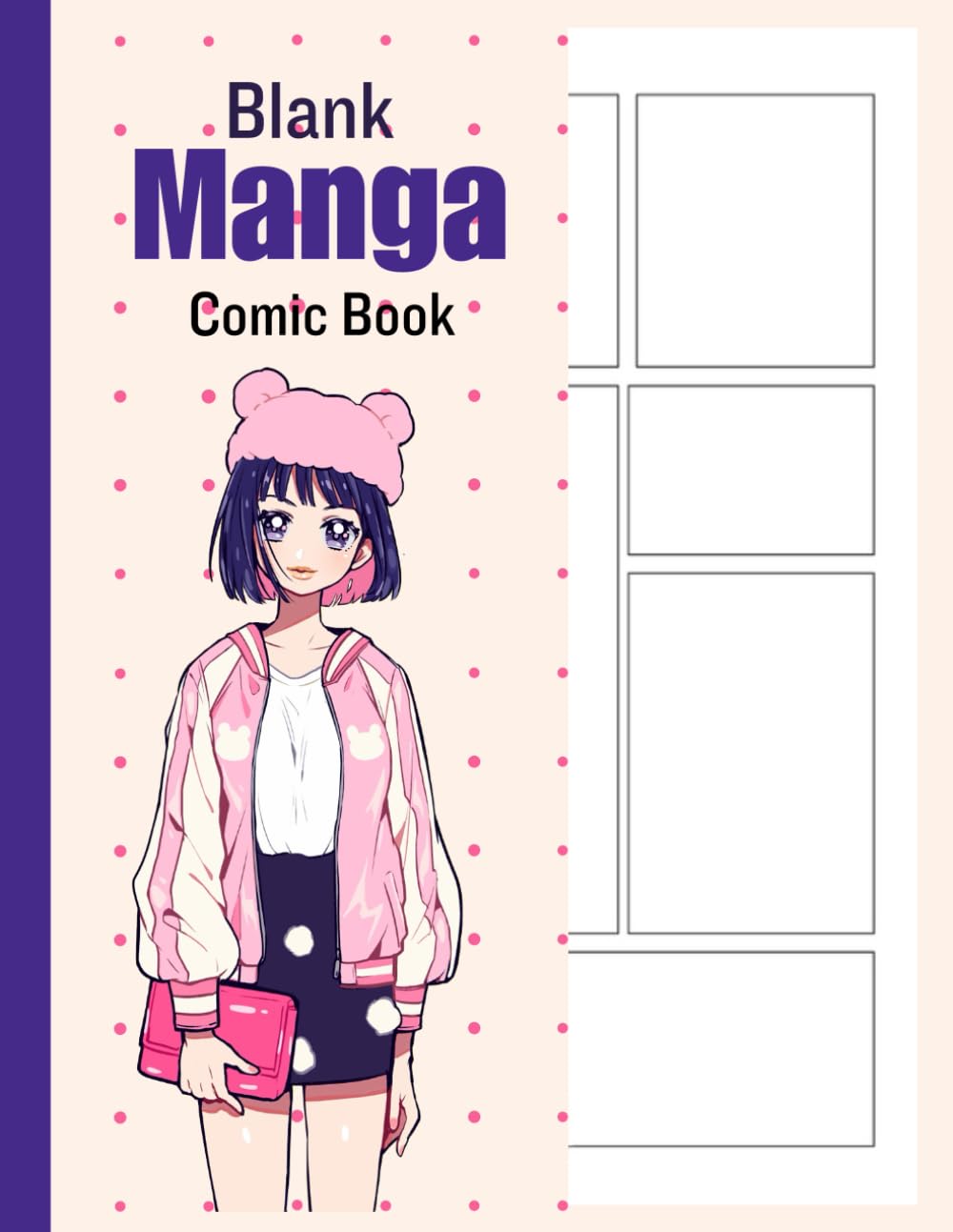 Blank Manga Book : Create Your Own Manga & Anime Story : Variety of Templates for Sketch: :110-Page 8.5”X11” (Blank Comic Book)
Blank Manga Book : Create Your Own Manga & Anime Story : Variety of Templates for Sketch: :110-Page 8.5”X11” (Blank Comic Book)