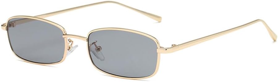 Солнцезащитные очки UV400 с защитой от УФ-излучения — металлические конфетные цвета, маленькая оправа, подходят для женщин и мужчин, для бега и занятий спортом на открытом воздухе UYPTK, C1 Gold-grey
Солнцезащитные очки UV400 с защитой от УФ-излучения — металлические конфетные цвета, маленькая оправа, подходят для женщин и мужчин, для бега и занятий спортом на открытом воздухе UYPTK, C1 Gold-grey