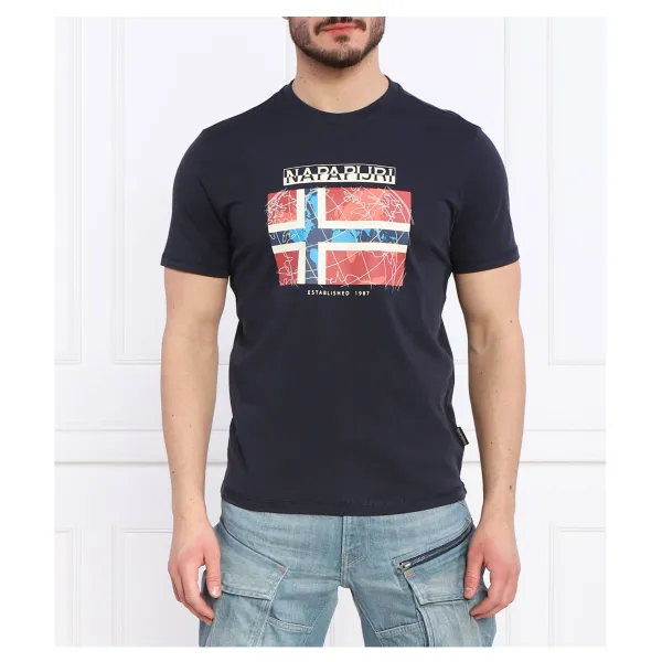 Футболка s-guiro стандартного кроя Napapijri, синий
Футболка s-guiro стандартного кроя Napapijri, синий