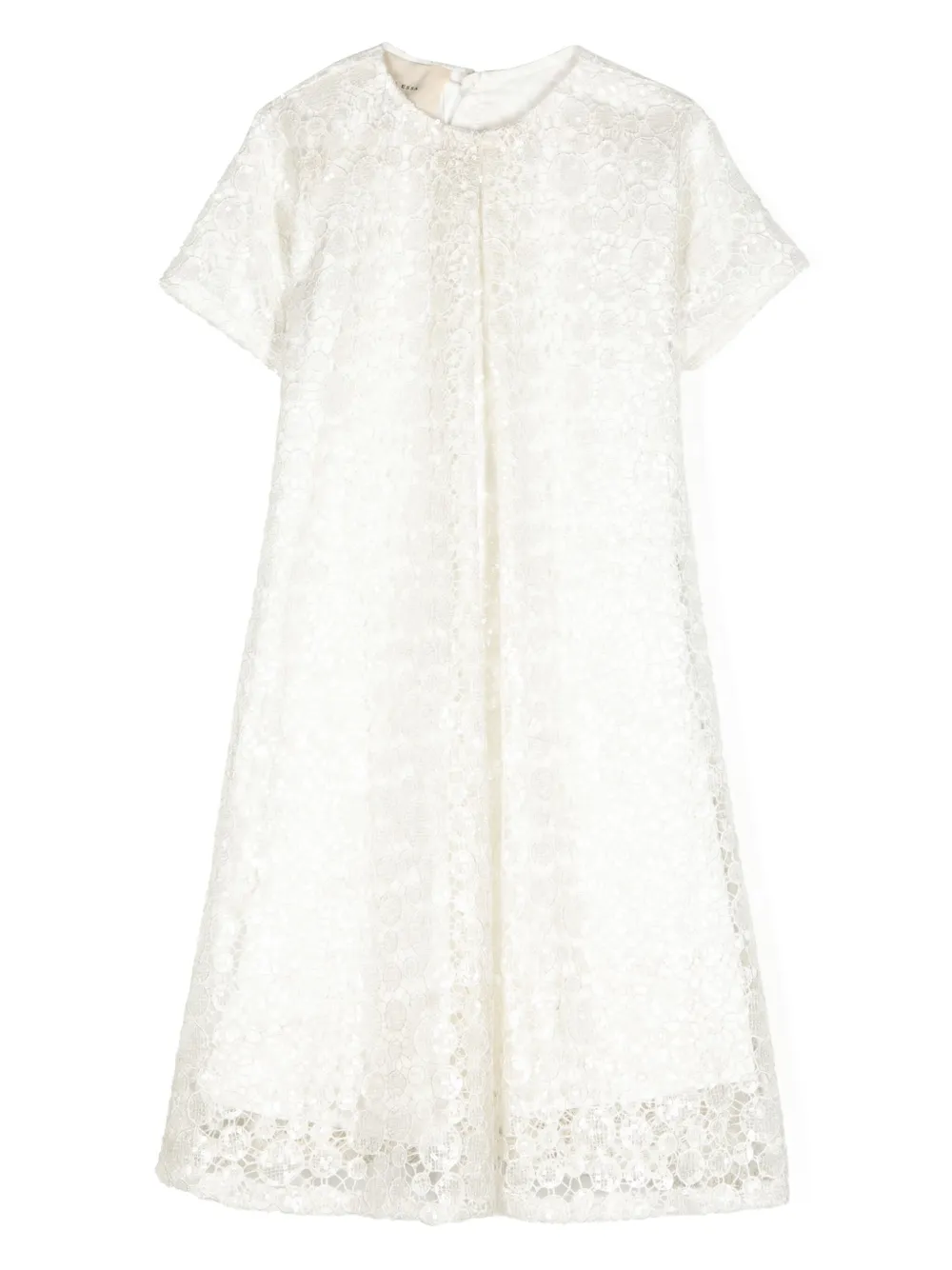 Кружевное платье А-силуэта Shatha Essa Kids, белый
Кружевное платье А-силуэта Shatha Essa Kids, белый