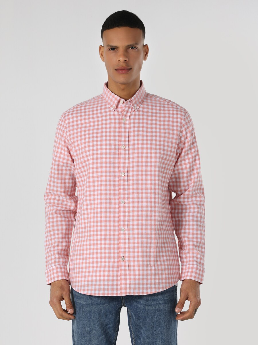 Рубашка на пуговицах классического кроя Colin's, цвет Apricot
Рубашка на пуговицах классического кроя Colin's, цвет Apricot