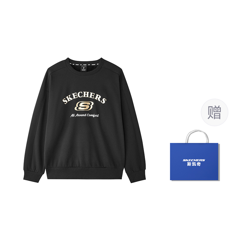 Skechers Новогодний свитшот Unisex Carbon Black
Skechers Новогодний свитшот Unisex Carbon Black