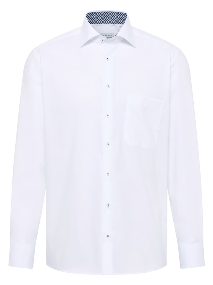 Рубашка COMFORT FIT белого цвета Eterna
Рубашка COMFORT FIT белого цвета Eterna