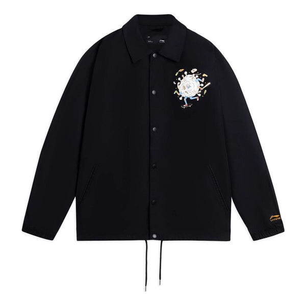 Куртка с рисунком Фила Хакетта Li-Ning, черный
Куртка с рисунком Фила Хакетта Li-Ning, черный