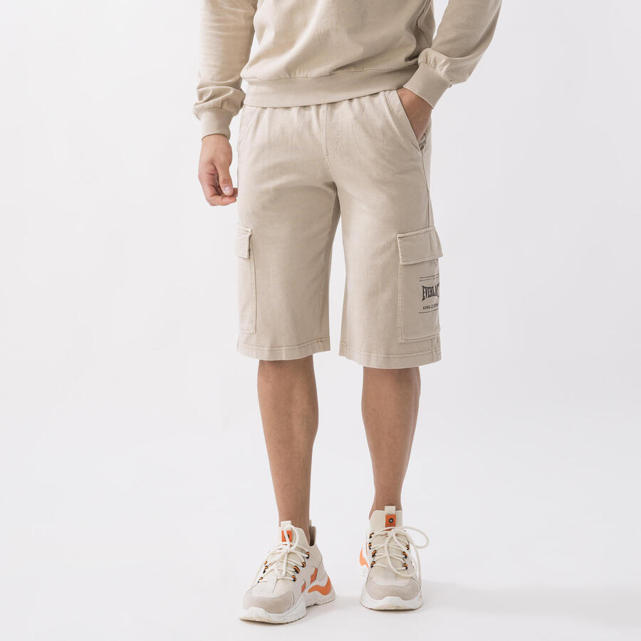 EVERLAST Бермудские шорты с динамичным рантом из плотного джерси из хлопка Сахара
EVERLAST Бермудские шорты с динамичным рантом из плотного джерси из хлопка Сахара