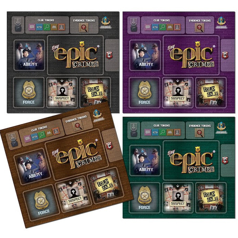Настольная игра Gamelyn Games Tiny Epic Crimes: Player Mats (4)
Настольная игра Gamelyn Games Tiny Epic Crimes: Player Mats (4)