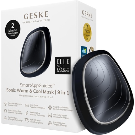 Smartappguidedtm Sonic Warm & Cool 9-в-1 светодиодная косметическая маска для лица Geske
Smartappguidedtm Sonic Warm & Cool 9-в-1 светодиодная косметическая маска для лица Geske