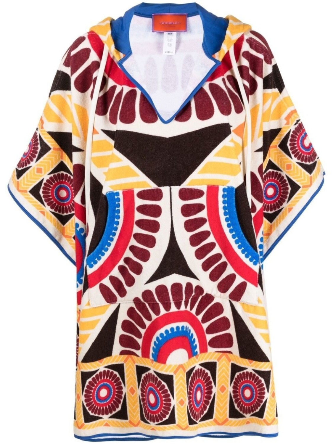 La DoubleJ пончо Terry с абстрактным принтом, желтый
La DoubleJ пончо Terry с абстрактным принтом, желтый