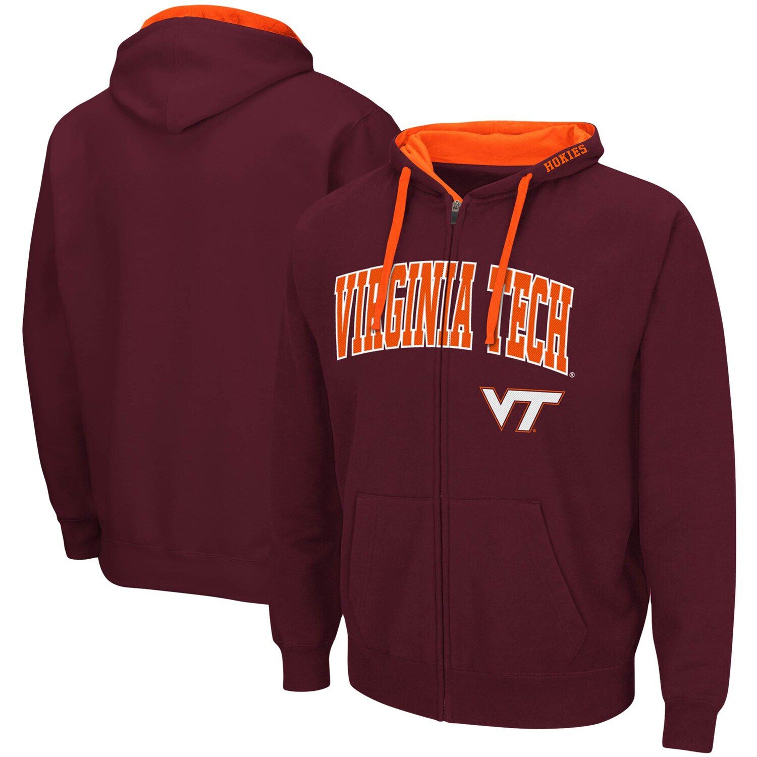 Мужская темно-бордовая толстовка с молнией во всю длину Virginia Tech Hokies Big & Tall Colosseum, Красный, Мужская темно-бордовая толстовка с молнией во всю длину Virginia Tech Hokies Big & Tall Colosseum
Мужская темно-бордовая толстовка с молнией во всю длину Virginia Tech Hokies Big & Tall Colosseum, Красный, Мужская темно-бордовая толстовка с молнией во всю длину Virginia Tech Hokies Big & Tall Colosseum