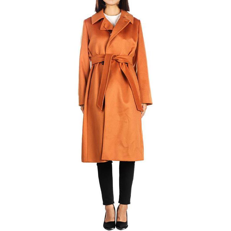 Пальто двубортное с поясом Max Mara Studio Bcollag MaxMara, оранжевый
Пальто двубортное с поясом Max Mara Studio Bcollag MaxMara, оранжевый