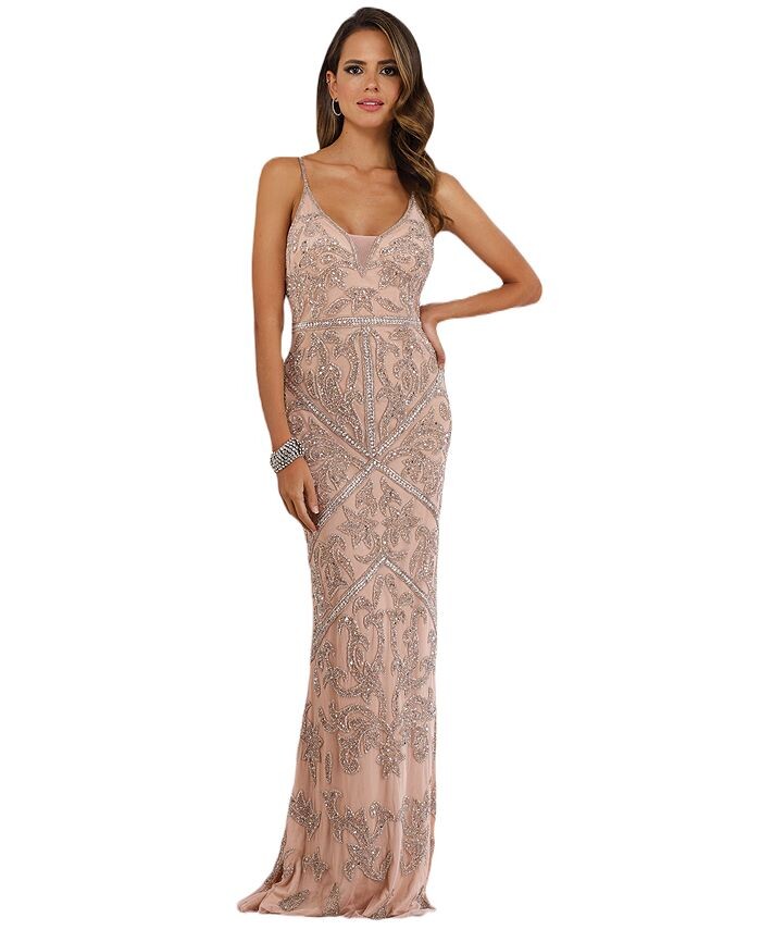 Женское платье из бисера на тонких бретельках Lara, розовый
Женское платье из бисера на тонких бретельках Lara, розовый