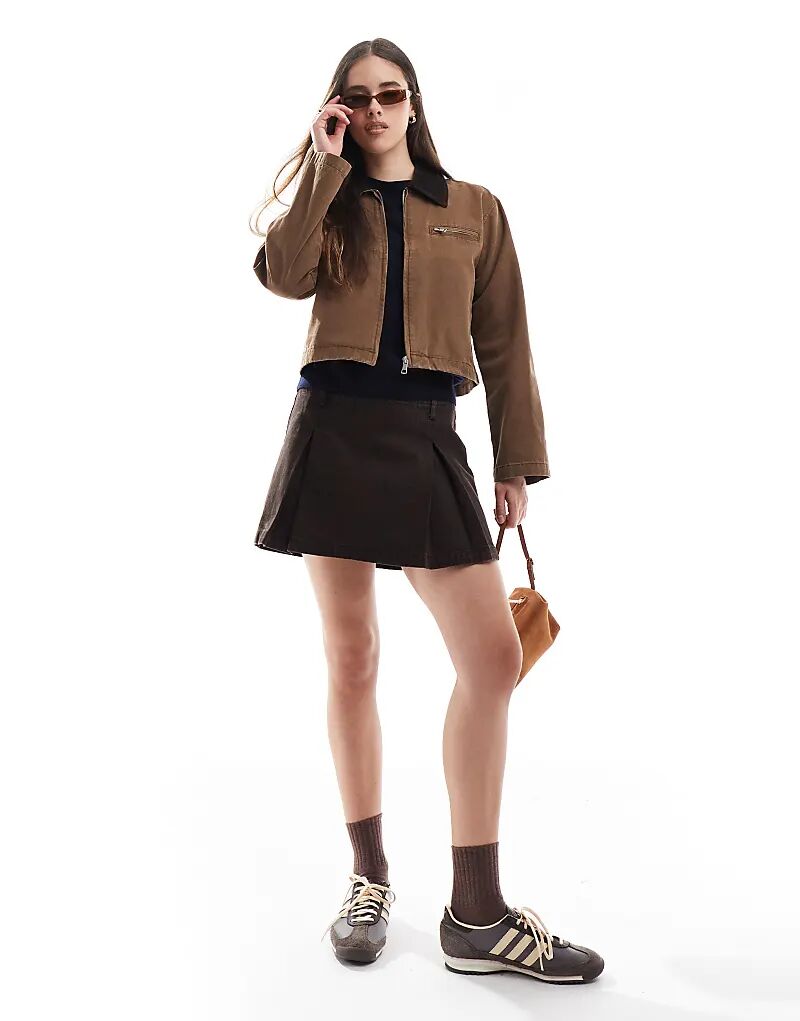 Укороченная куртка ONLY в стиле амбар с вельветовым воротником бежевого цвета, Бежевый, Укороченная куртка ONLY в стиле амбар с вельветовым воротником бежевого цвета
Укороченная куртка ONLY в стиле амбар с вельветовым воротником бежевого цвета, Бежевый, Укороченная куртка ONLY в стиле амбар с вельветовым воротником бежевого цвета