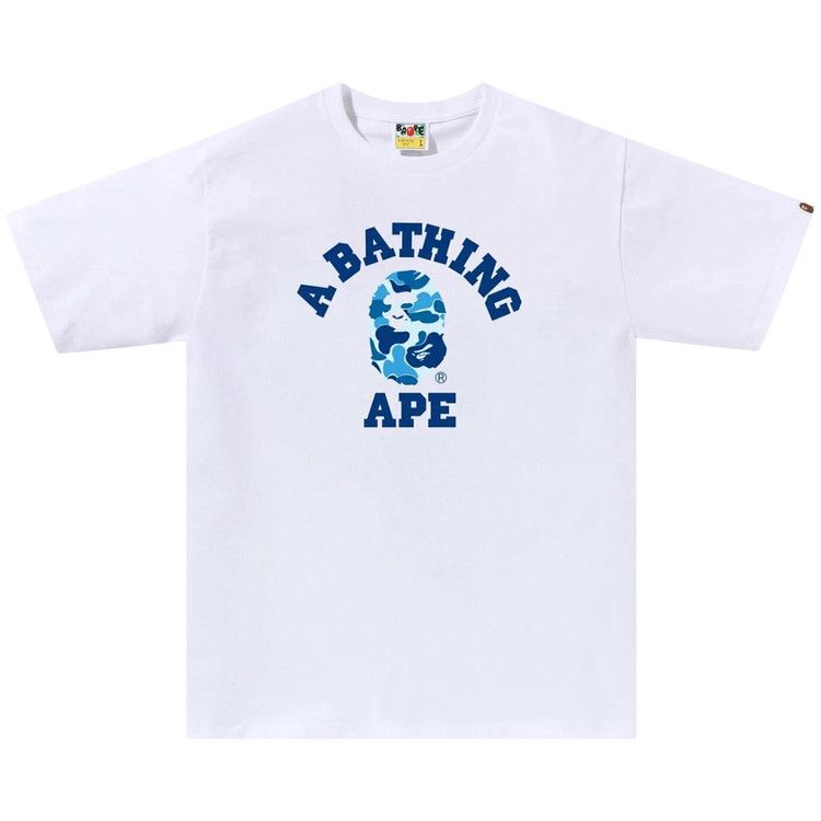 Футболка BAPE ABC Camo College Tee, White/Blue
Футболка BAPE ABC Camo College Tee, White/Blue