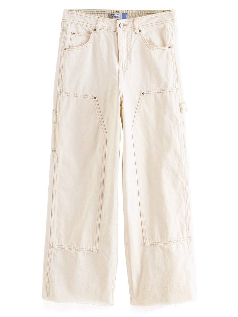 Джинсы с широкими штанинами Next, экрю
Джинсы с широкими штанинами Next, экрю