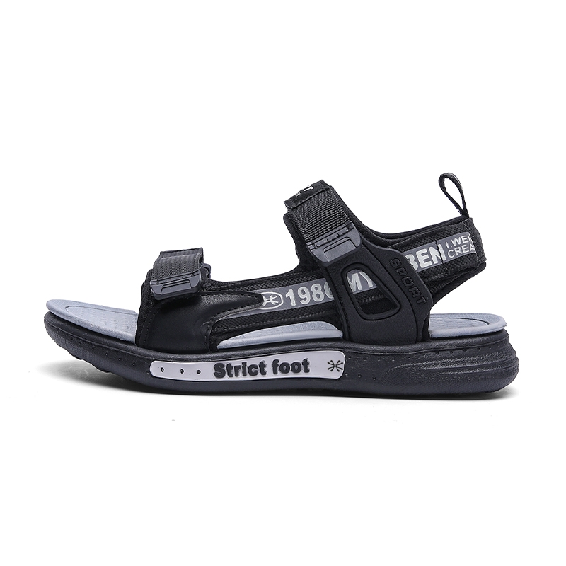 Сандалии детские с противоскользящей амортизацией, износостойкие, дышащие YUZHAOLIN, черный/серый
Сандалии детские с противоскользящей амортизацией, износостойкие, дышащие YUZHAOLIN, черный/серый