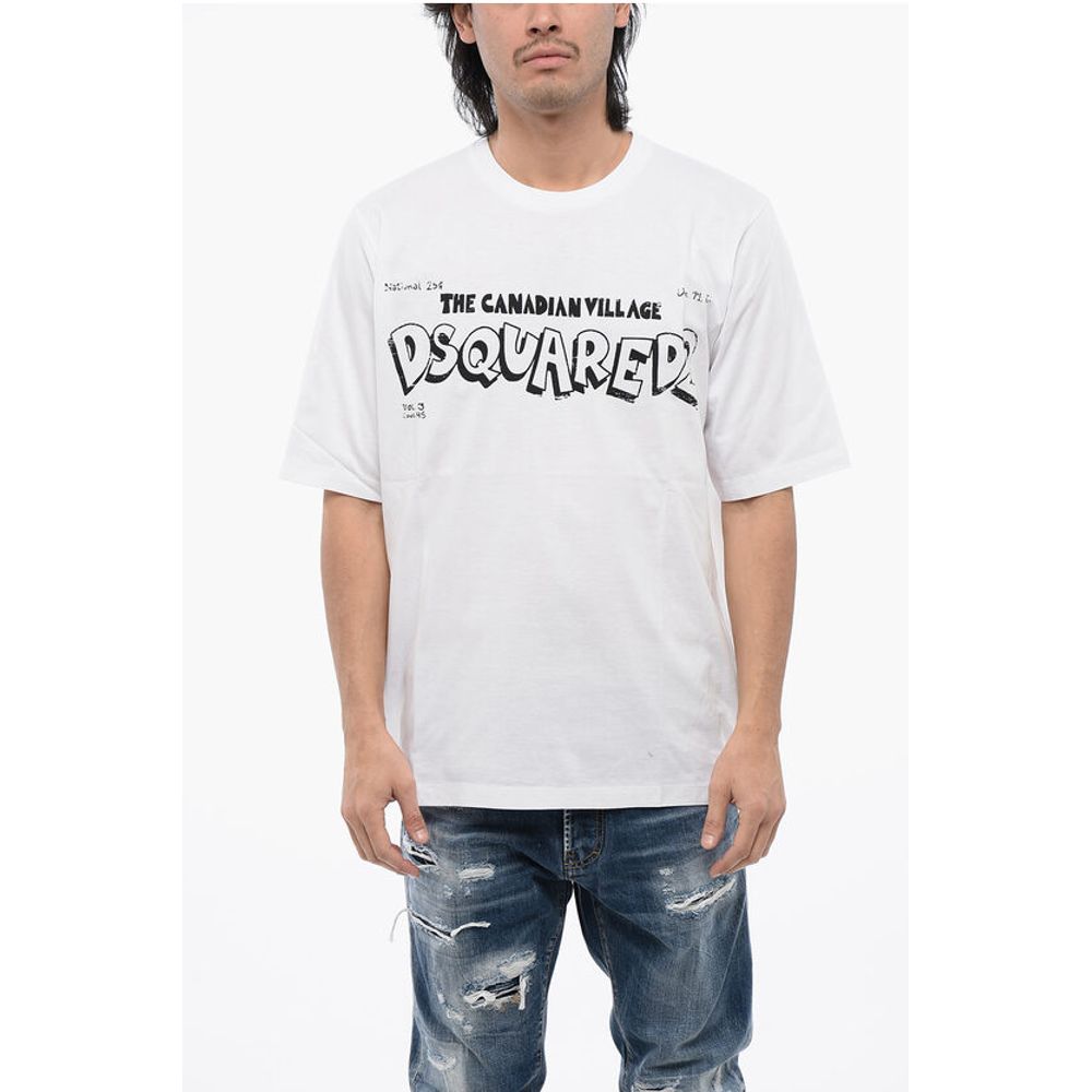 Футболка с круглым вырезом и принтом CANADIAN VILLAGE спереди Dsquared2, White
Футболка с круглым вырезом и принтом CANADIAN VILLAGE спереди Dsquared2, White