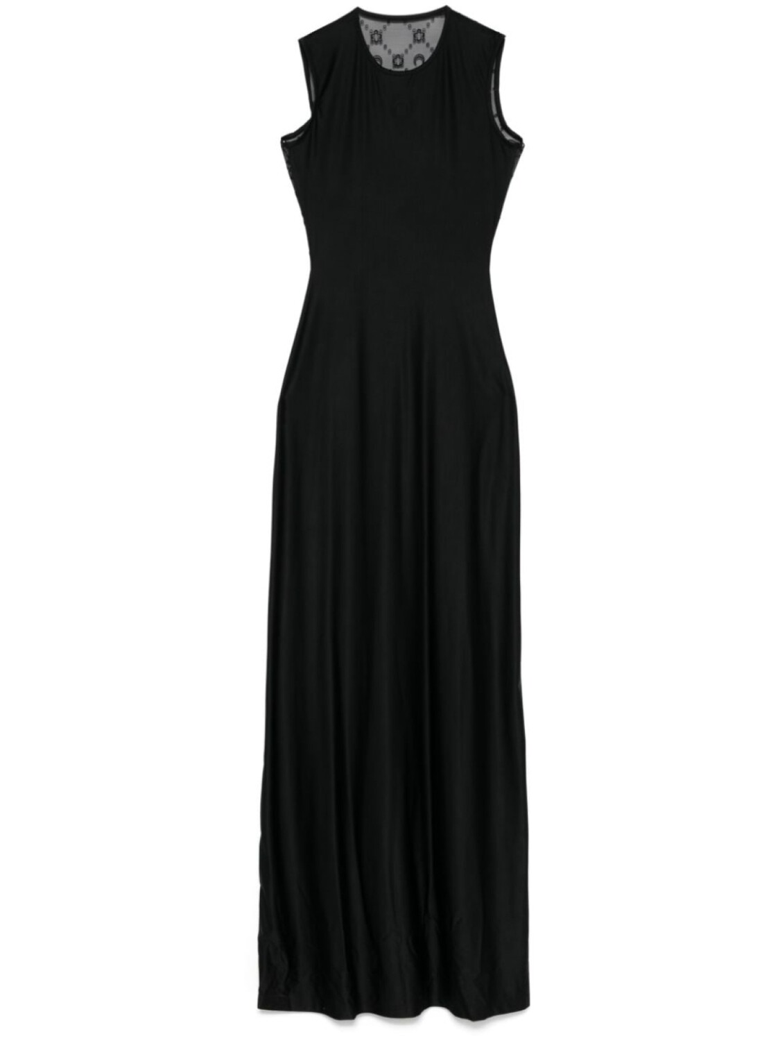 Платье из джерси Marine Serre, черный
Платье из джерси Marine Serre, черный