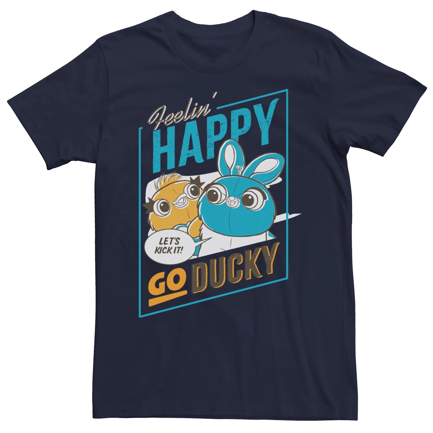 Мужская футболка Disney/Pixar «История игрушек Happy Go Ducky», Синяя Licensed Character, синий
Мужская футболка Disney/Pixar «История игрушек Happy Go Ducky», Синяя Licensed Character, синий