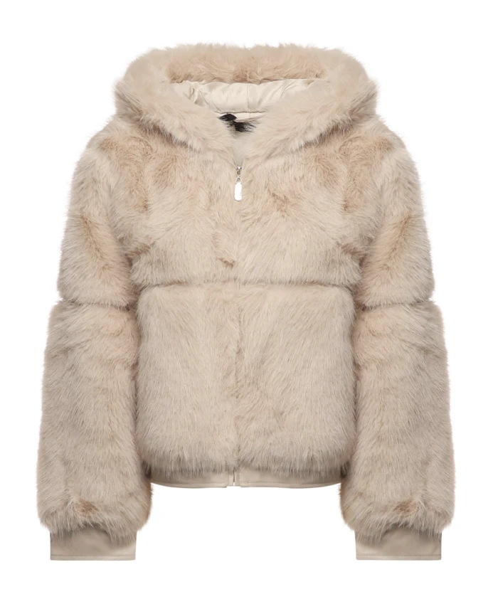 Эко-Бомбер из овчины, кремовый V73, бежевый
Эко-Бомбер из овчины, кремовый V73, бежевый