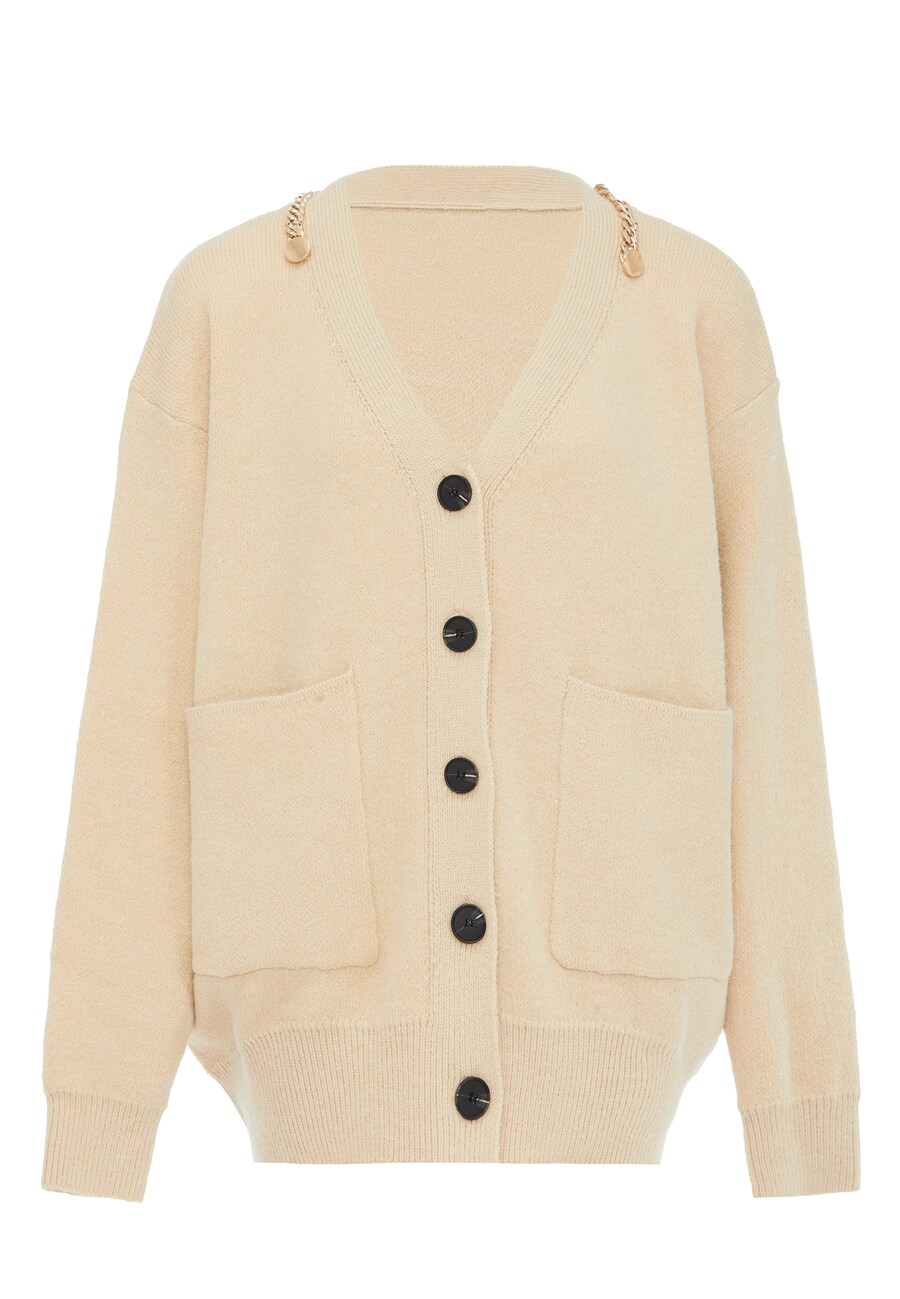 Вязаный кардиган caissa, бежевый
Вязаный кардиган caissa, бежевый