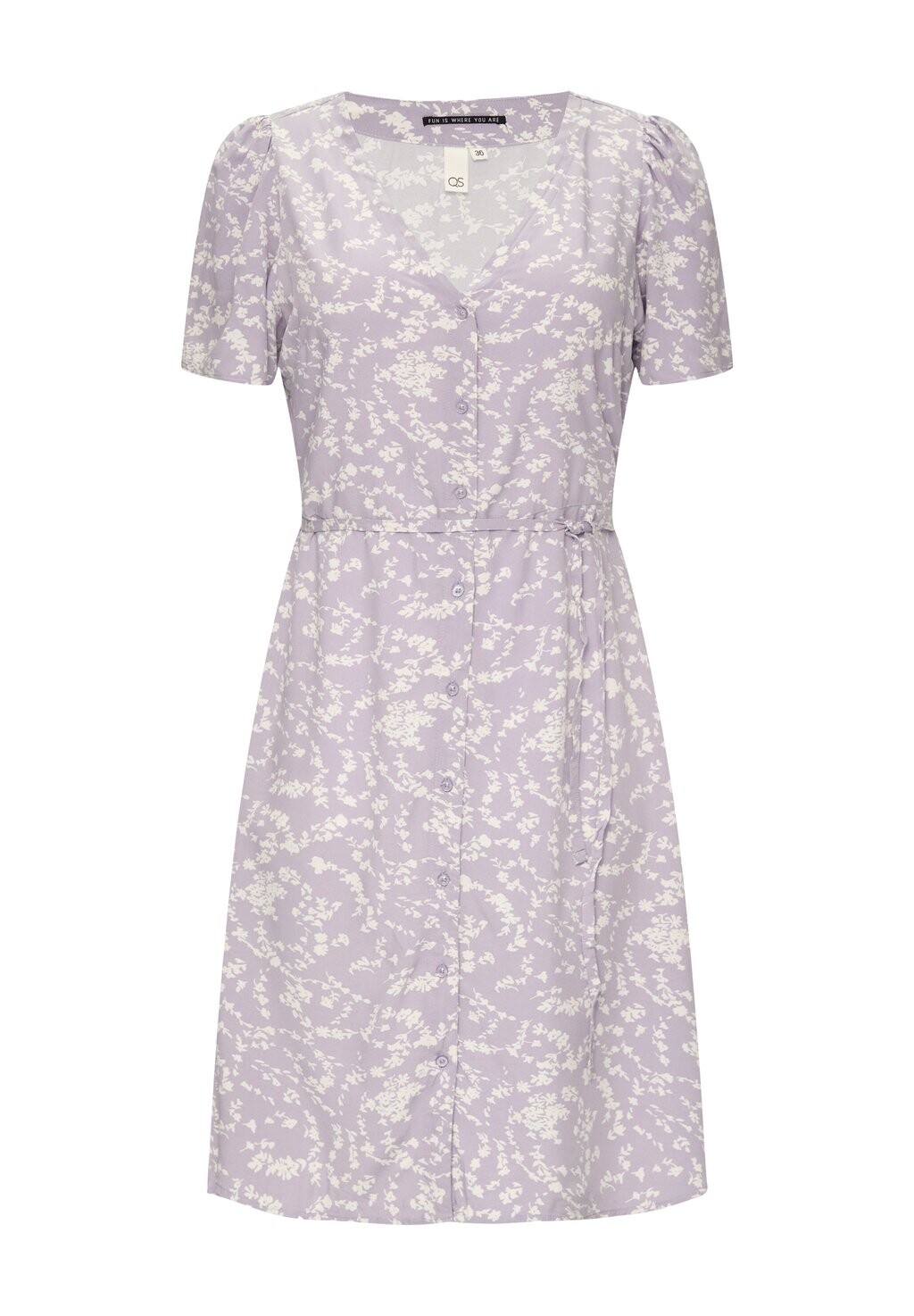 Платье-рубашка QS, светло-серый
Платье-рубашка QS, светло-серый