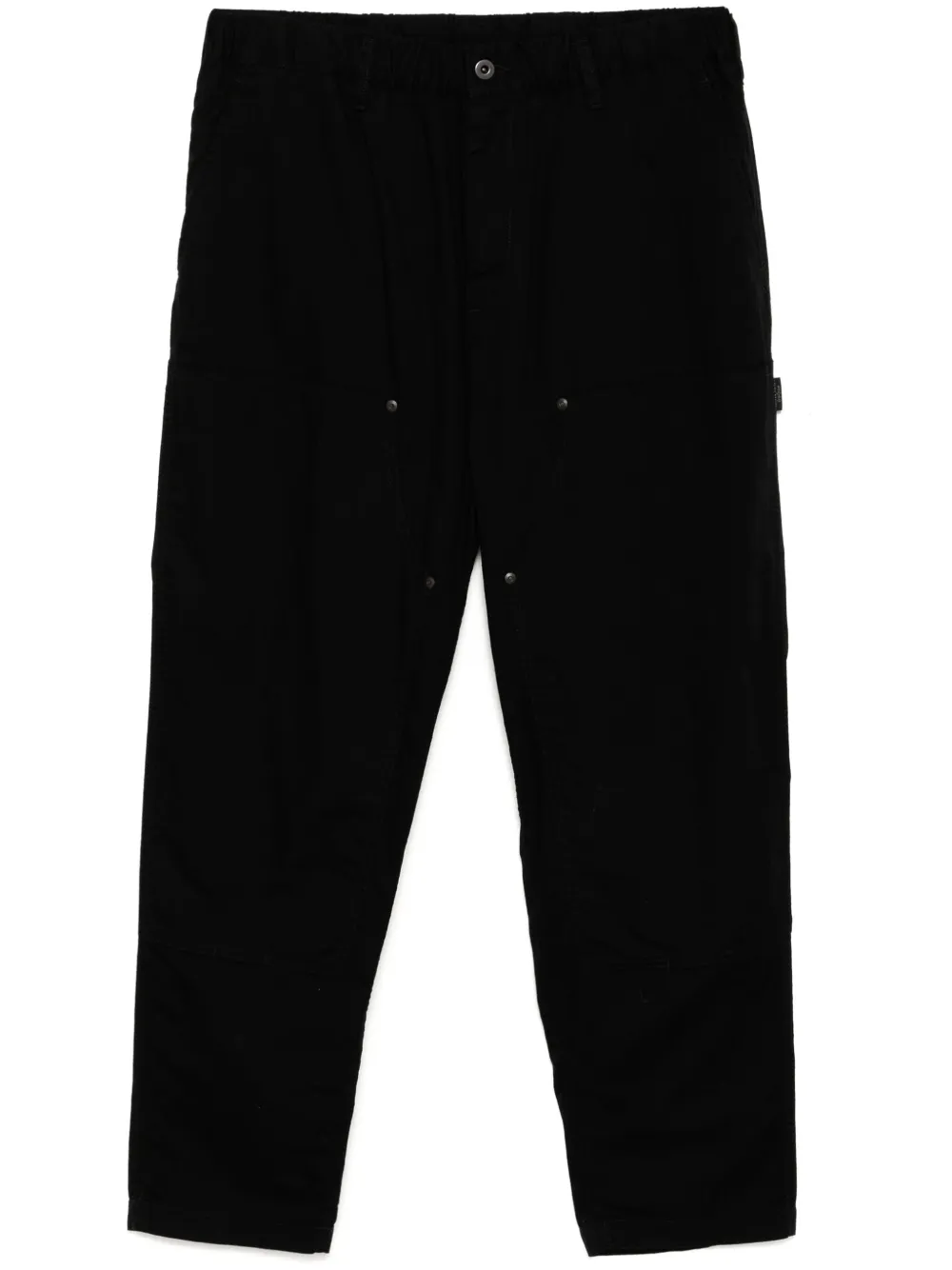 Зауженные брюки со вставками Yohji Yamamoto, черный
Зауженные брюки со вставками Yohji Yamamoto, черный