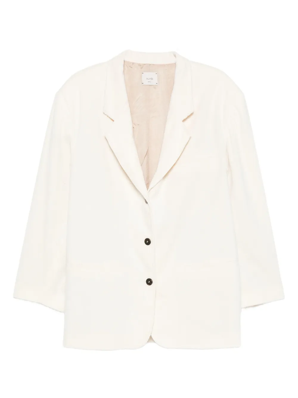 Вельветовый пиджак на пуговицах Alysi, нейтральный
Вельветовый пиджак на пуговицах Alysi, нейтральный