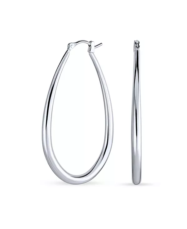 Большие овальные серьги-кольца из стерлингового серебра с зазубренным штифтом, 2 дюйма Bling Jewelry, grey
Большие овальные серьги-кольца из стерлингового серебра с зазубренным штифтом, 2 дюйма Bling Jewelry, grey