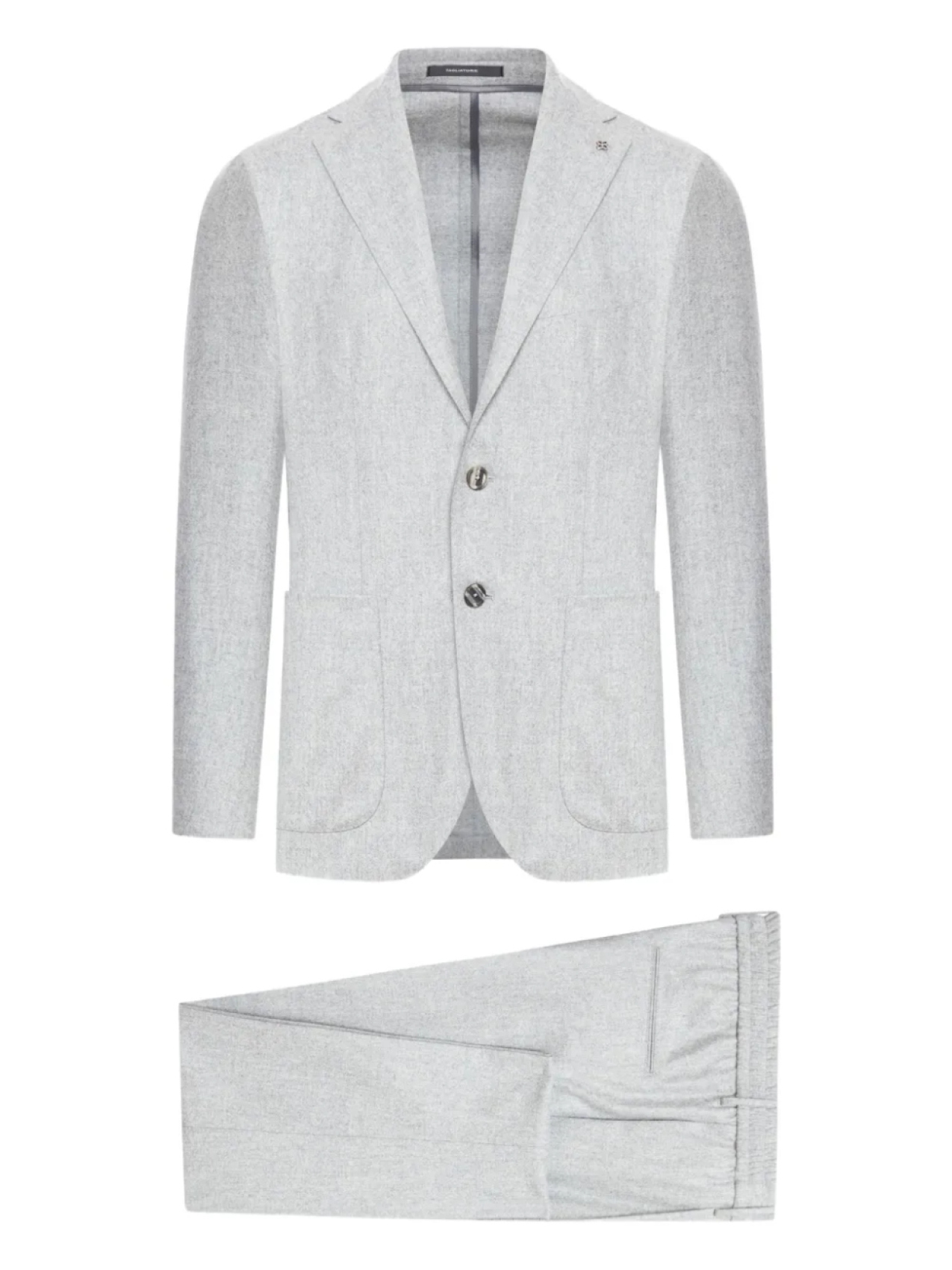 Однобортный пиджак из шерсти Tagliatore, серый
Однобортный пиджак из шерсти Tagliatore, серый
