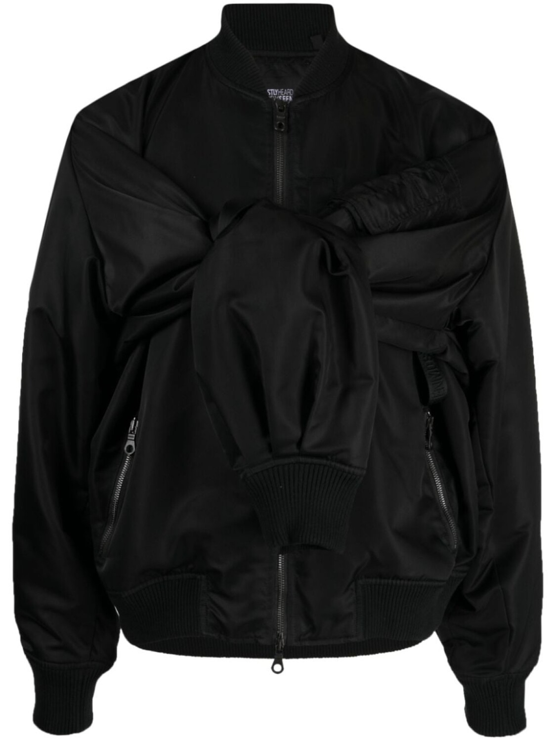 Куртка с вышитым логотипом Mostly Heard Rarely Seen, черный
Куртка с вышитым логотипом Mostly Heard Rarely Seen, черный