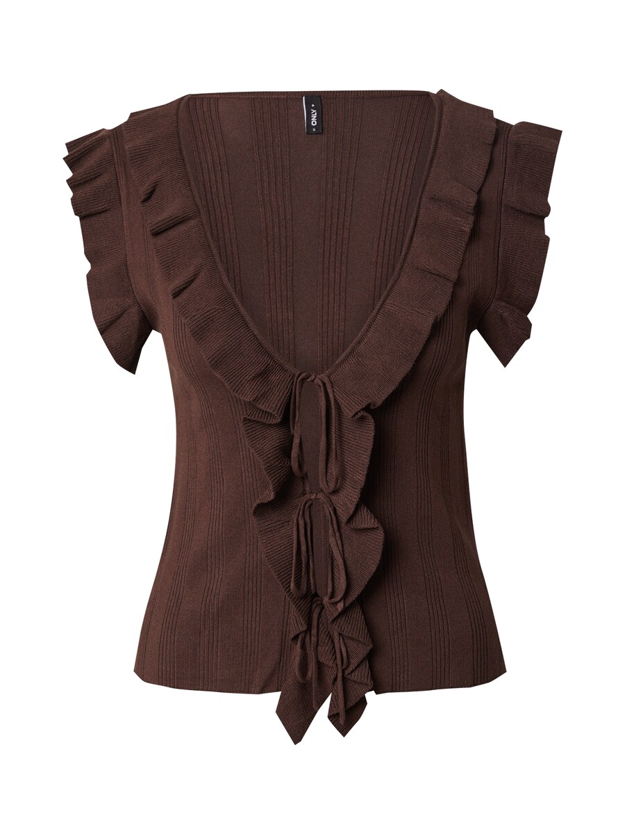 Вязаный кардиган ONLY ONLNelly, коричневый
Вязаный кардиган ONLY ONLNelly, коричневый