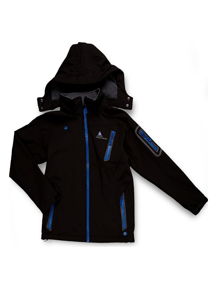 Черная куртка софтшелл Peak Mountain
Черная куртка софтшелл Peak Mountain