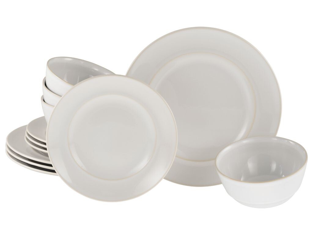 CreaTable, 23670, Antique Offwhite, набор тарелок, 12 предметов, керамика, белый
CreaTable, 23670, Antique Offwhite, набор тарелок, 12 предметов, керамика, белый