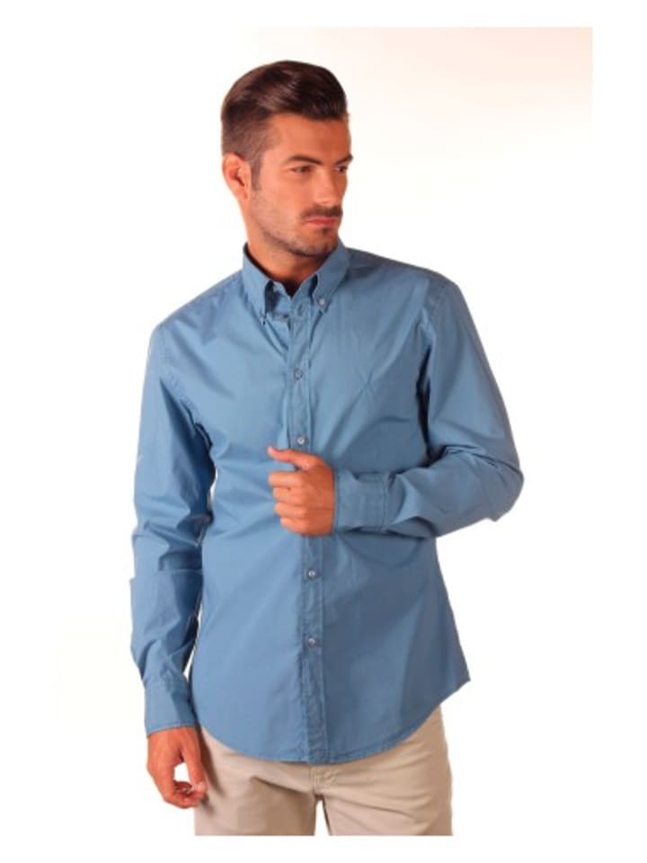 Рубашка Nautica, синий 
Рубашка Nautica, синий