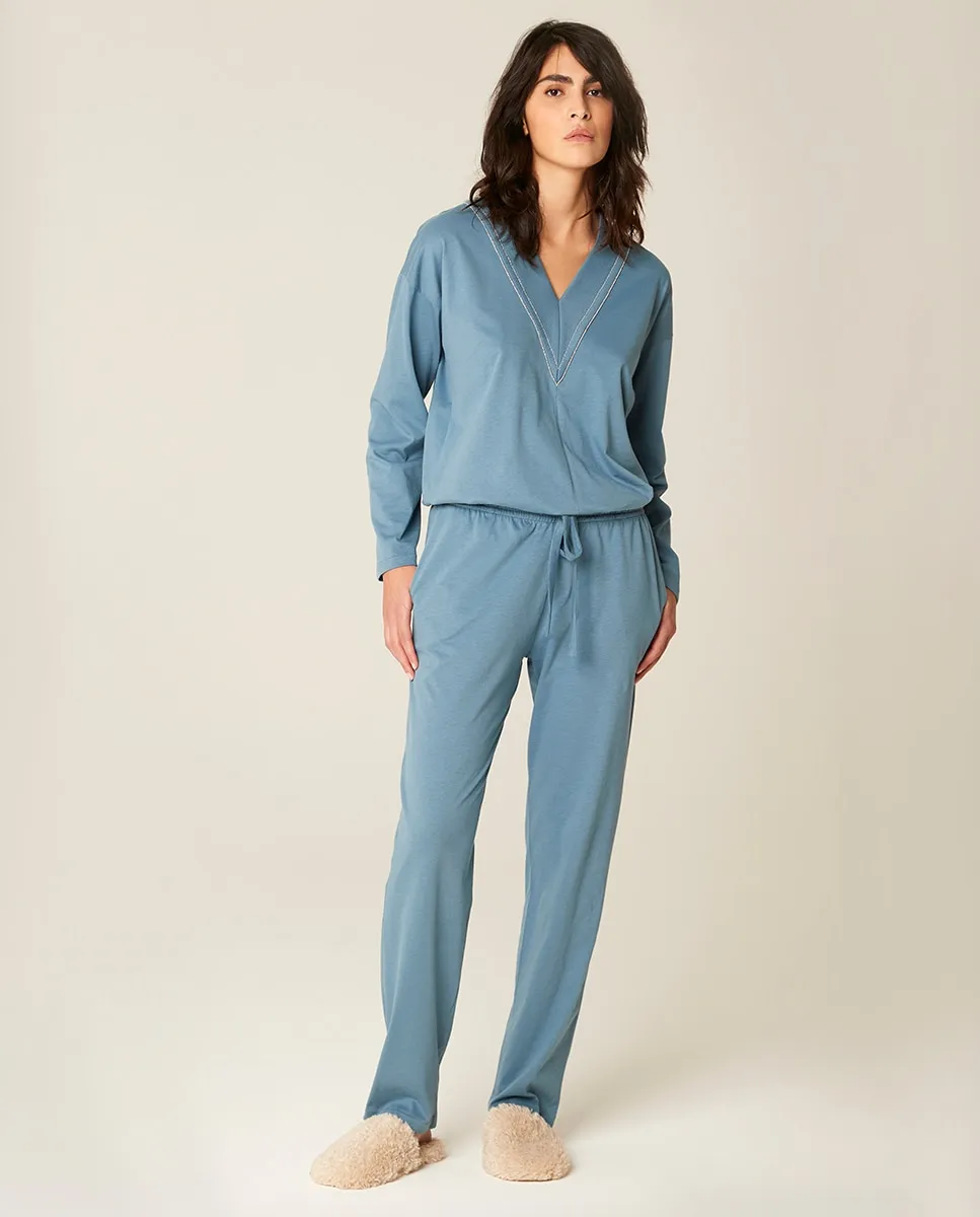 Пижама с длинными рукавами и длинными штанами Pluto, синий
Пижама с длинными рукавами и длинными штанами Pluto, синий