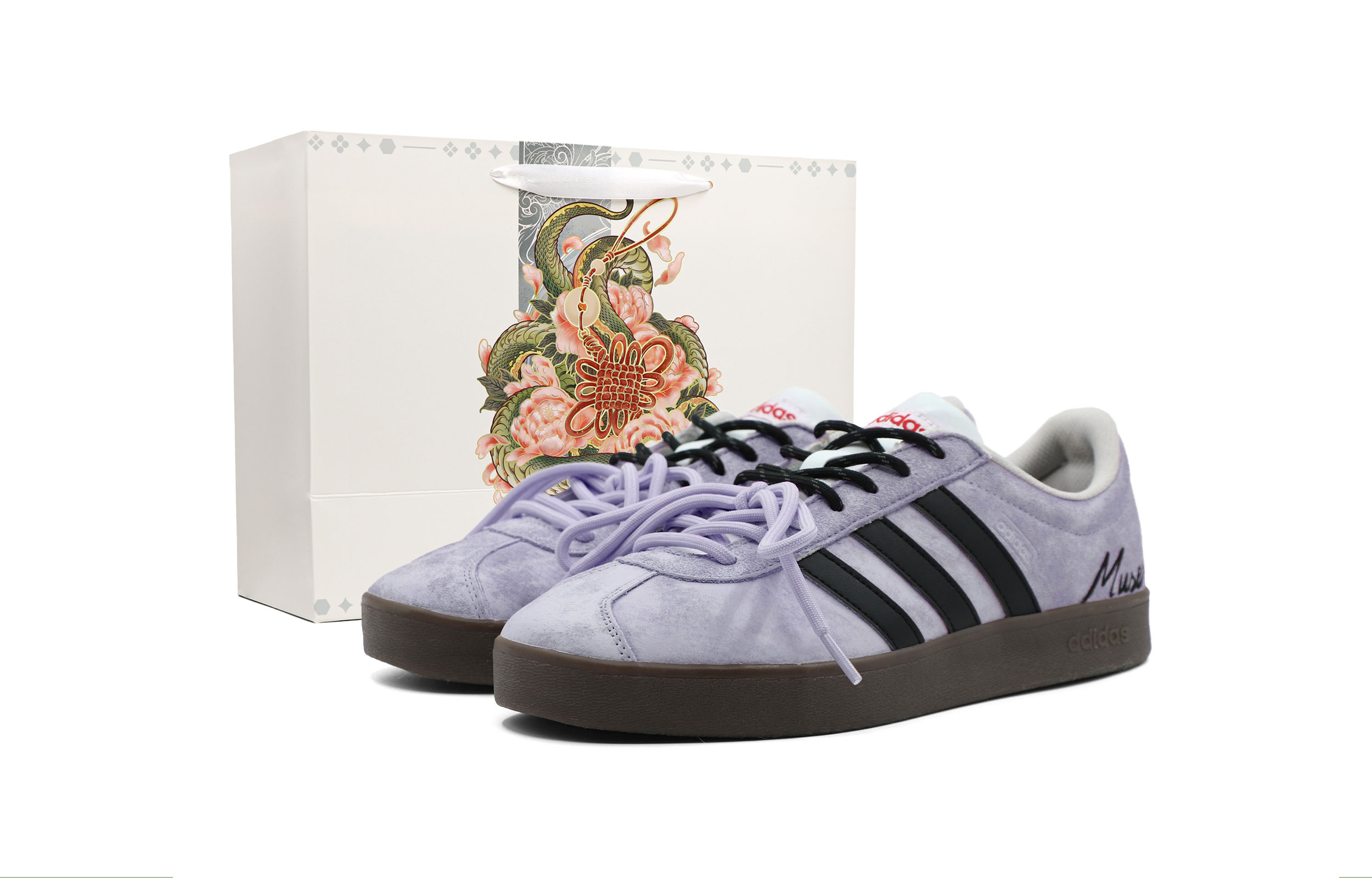 Adidas Neo ВЛ Корт Лайфстайл Твайлайт противоскользящие износостойкие низкие скейтбордские кроссовки унисекс черно-фиолетовые, цвет Black Purple 
Adidas Neo ВЛ Корт Лайфстайл Твайлайт противоскользящие износостойкие низкие скейтбордские кроссовки унисекс черно-фиолетовые, цвет Black Purple