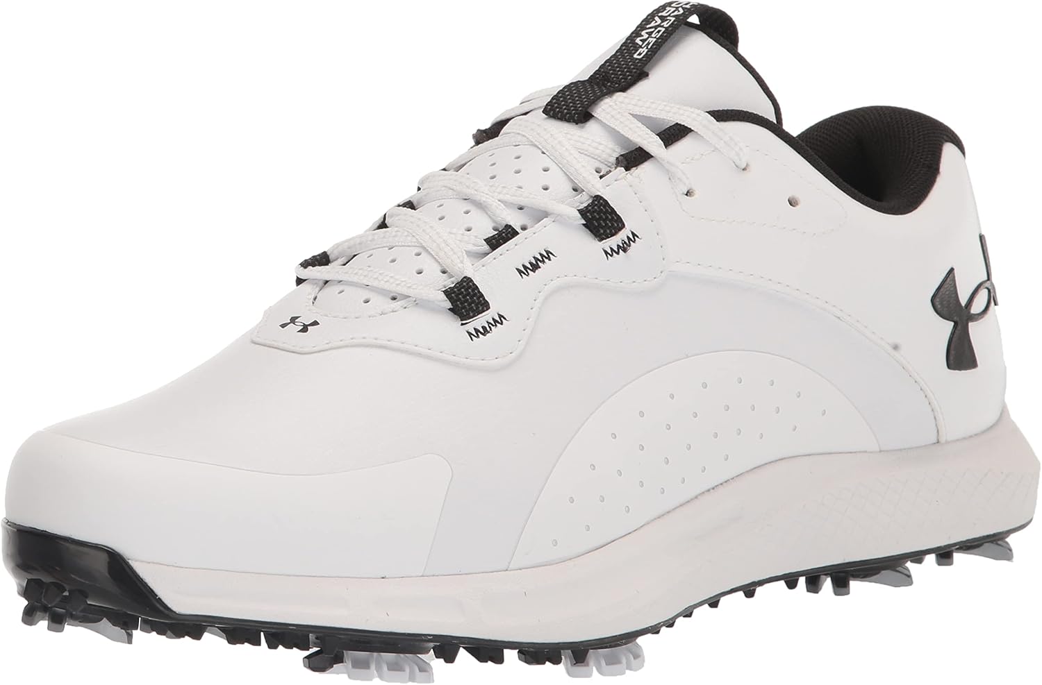 Мужские кроссовки для гольфа Under Armour Charged Draw 2 Cleat, (100) White/White/Black
Мужские кроссовки для гольфа Under Armour Charged Draw 2 Cleat, (100) White/White/Black