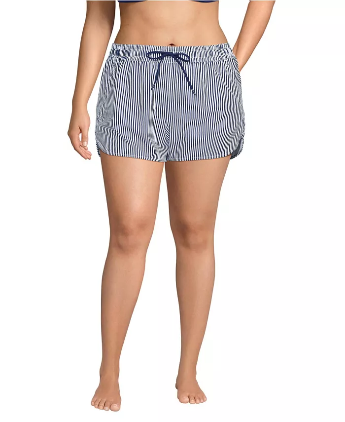 Купальные шорты больших размеров 3 дюйма, складывающиеся в складку Lands' End, синий
Купальные шорты больших размеров 3 дюйма, складывающиеся в складку Lands' End, синий