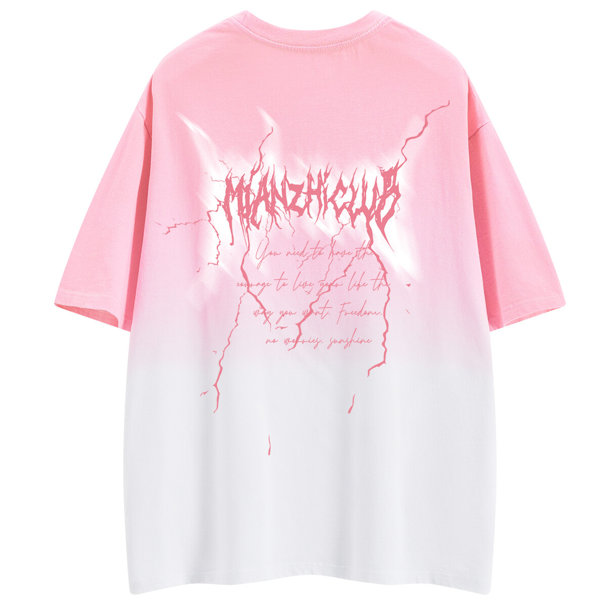 Mianzhi Хлопковая футболка унисекс, Молния черная
Mianzhi Хлопковая футболка унисекс, Молния черная