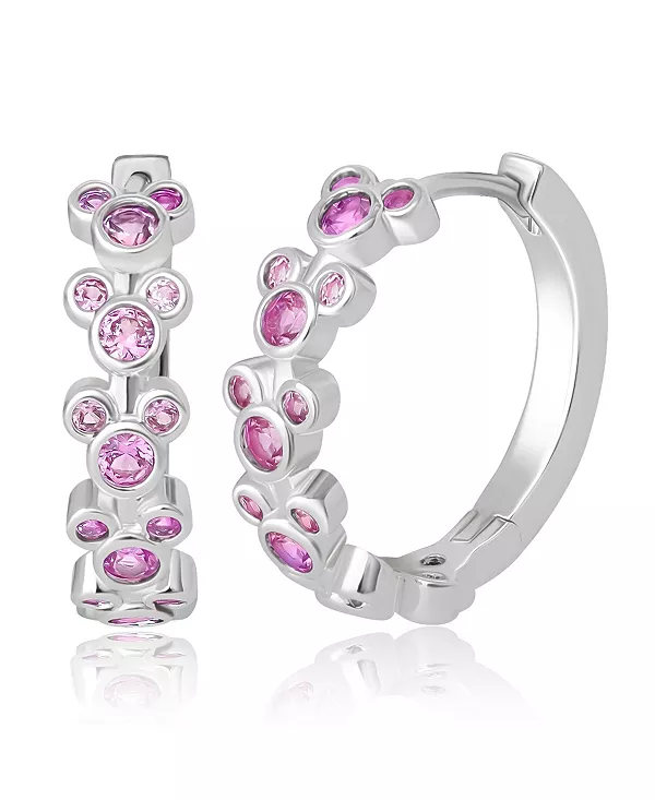 Серьги-Кольца с Микки Маусом, кубические цирконии, розовые кольца Disney Disney, pink
Серьги-Кольца с Микки Маусом, кубические цирконии, розовые кольца Disney Disney, pink