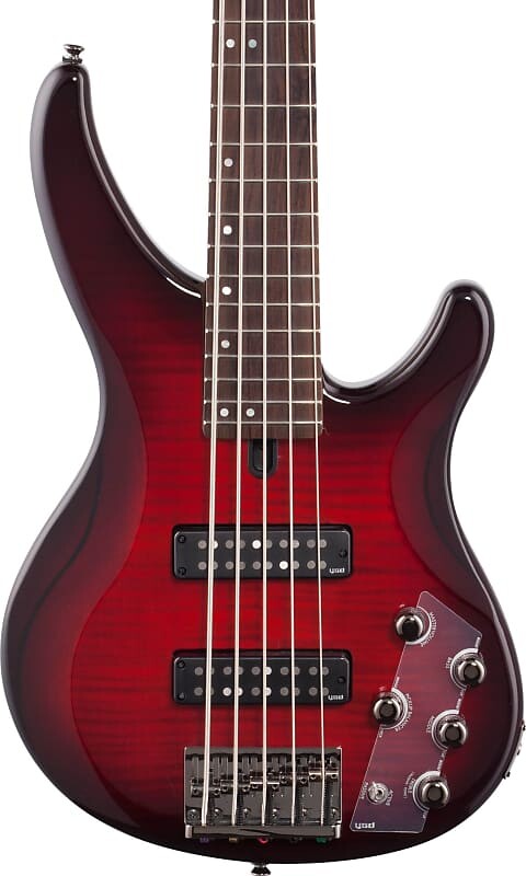 Басс гитара Yamaha TRBX605FM 5-String Bass Guitar, Flamed Maple, Dark Red Burst
Басс гитара Yamaha TRBX605FM 5-String Bass Guitar, Flamed Maple, Dark Red Burst