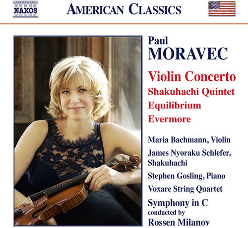 CD диск Moravec / Bachmann / Symphony in C / Milanov: Moravec: Violin Concerto - Shakuhachi Quintet - Equilibrium - Evermore
CD диск Moravec / Bachmann / Symphony in C / Milanov: Moravec: Violin Concerto - Shakuhachi Quintet - Equilibrium - Evermore
